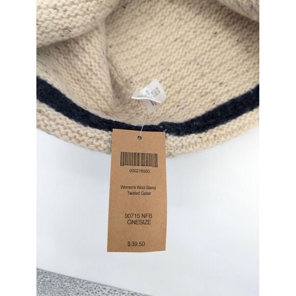 Duluth Trading Co. Women's Wool Blend Twisted Gaiter Neck Warmer, NEW! NWT! - Picture 4 of 5